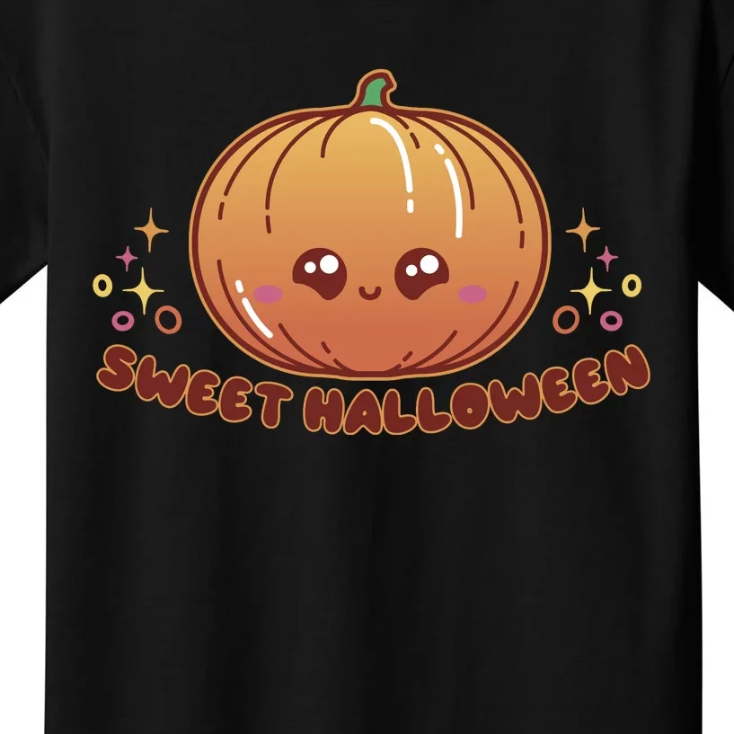 Sweet Halloween Pumpkin Kids T-Shirt