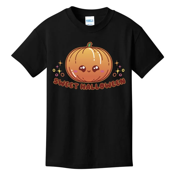 Sweet Halloween Pumpkin Kids T-Shirt