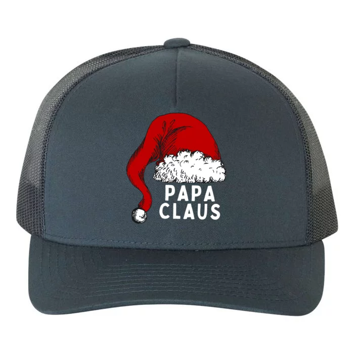 Santa Hat Papa Claus Matching Family Christmas Gift Yupoong Adult 5-Panel Trucker Hat