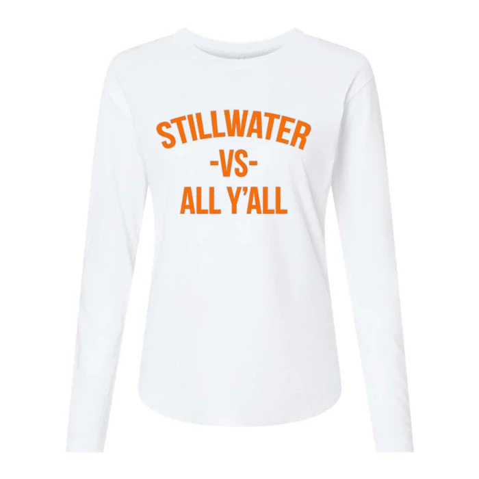 State Hometown Pride Stillwater Oklahoma Womens Cotton Relaxed Long Sleeve T-Shirt