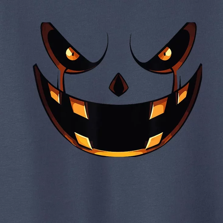 Scary Halloween Pumpkin - Perfect Costume Accessory for Hall Toddler T-Shirt