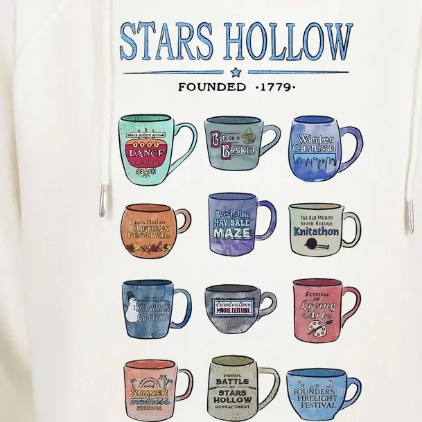 Stars Hollow Pounded 1779 Luke’s Diner Coffee Mug Lover Trending Womens Funnel Neck Pullover Hood