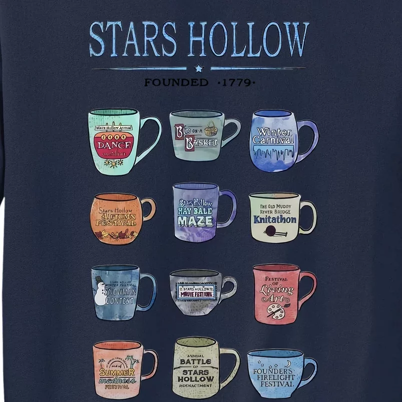 Stars Hollow Pounded 1779 Luke’s Diner Coffee Mug Lover Trending Tall Sweatshirt