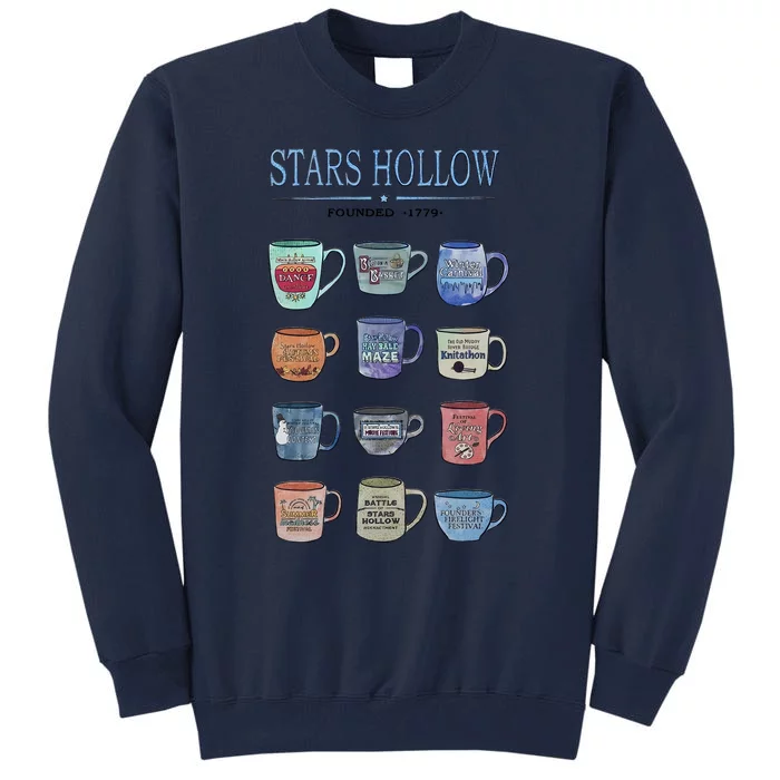 Stars Hollow Pounded 1779 Luke’s Diner Coffee Mug Lover Trending Tall Sweatshirt