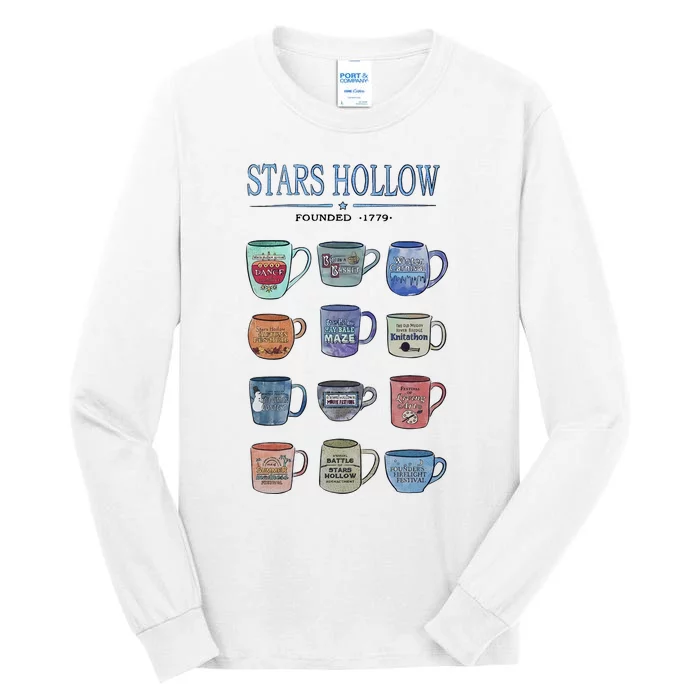 Stars Hollow Pounded 1779 Luke’s Diner Coffee Mug Lover Trending Tall Long Sleeve T-Shirt