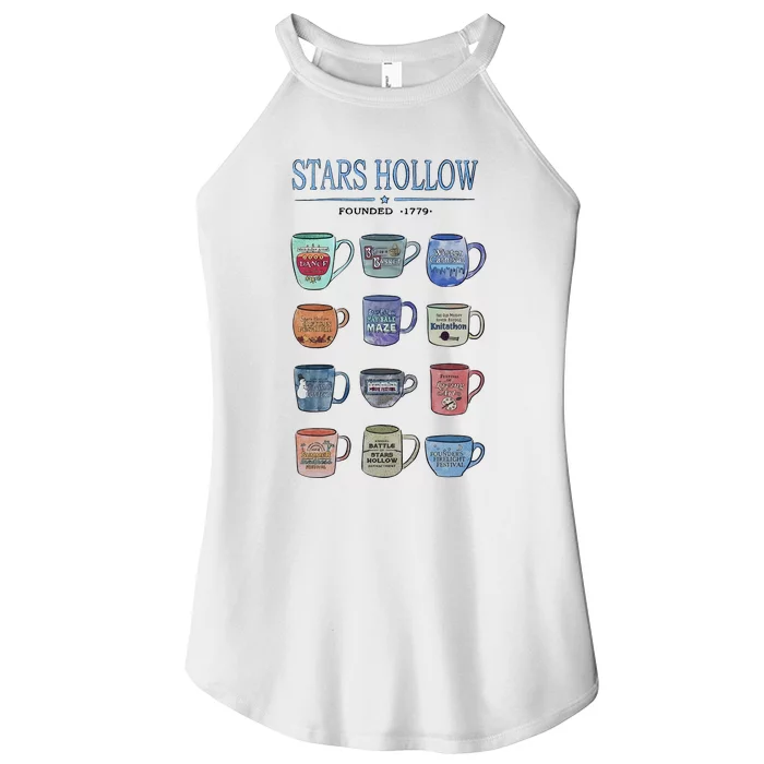 Stars Hollow Pounded 1779 Luke’s Diner Coffee Mug Lover Trending Women’s Perfect Tri Rocker Tank