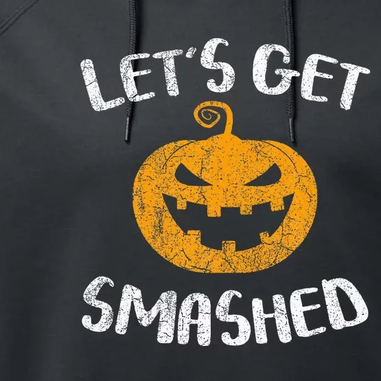 Spooky Halloween Party Drinkware Performance Fleece Hoodie