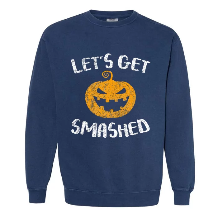 Spooky Halloween Party Drinkware Garment-Dyed Sweatshirt