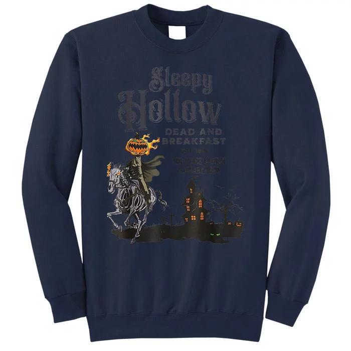 Sleepy Hollow Retro Vintage Headless Horseman Halloween Tall Sweatshirt