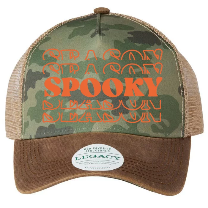 Spooky Halloween Retro Legacy Tie Dye Trucker Hat