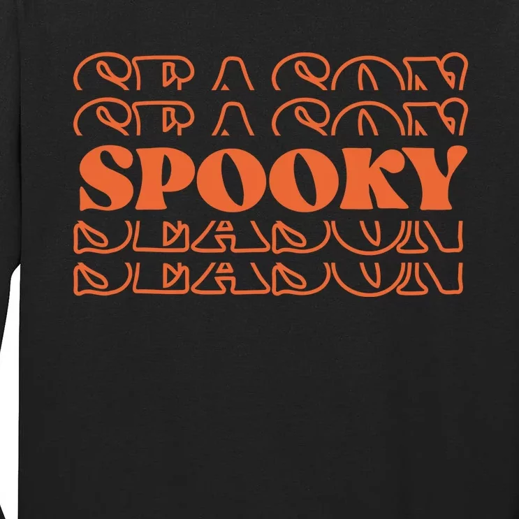 Spooky Halloween Retro Tall Long Sleeve T-Shirt