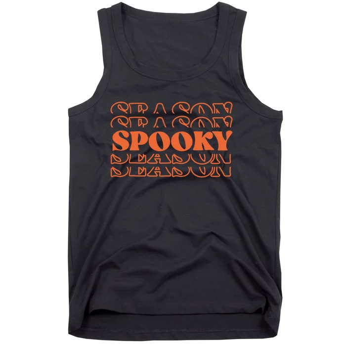 Spooky Halloween Retro Tank Top