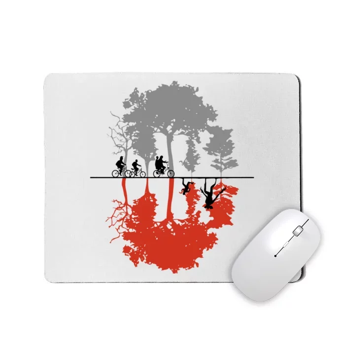 Stranger Halloween Retro 90s Horror Movie Upsidedown Mousepad