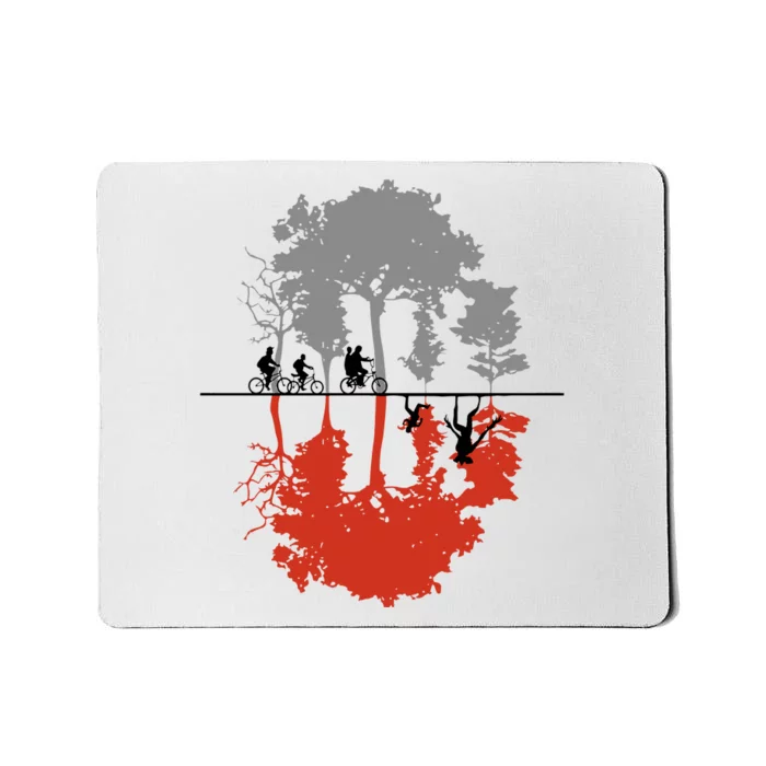 Stranger Halloween Retro 90s Horror Movie Upsidedown Mousepad