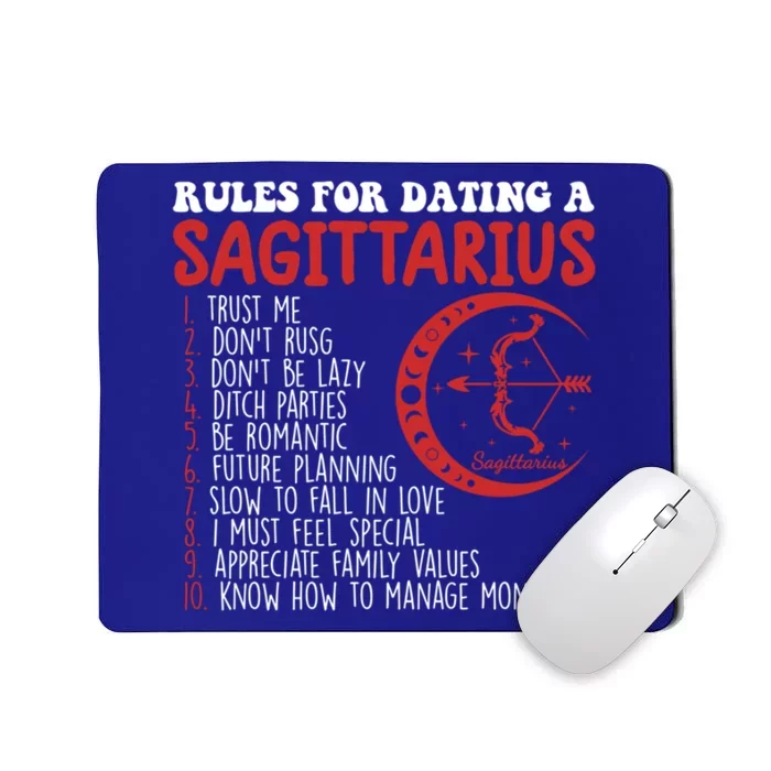 Sagittarius Horoscope Rules For Dating A Sagittarius Zodiac Meaningful Gift Mousepad