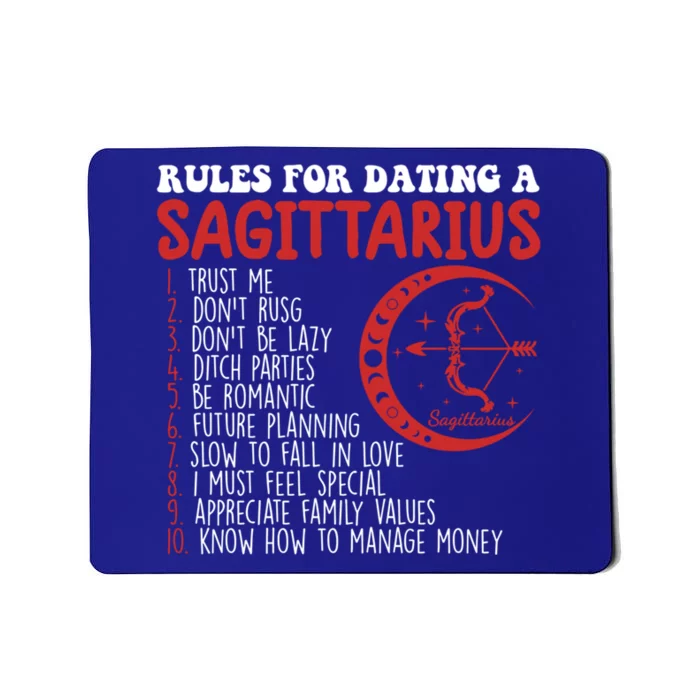 Sagittarius Horoscope Rules For Dating A Sagittarius Zodiac Meaningful Gift Mousepad