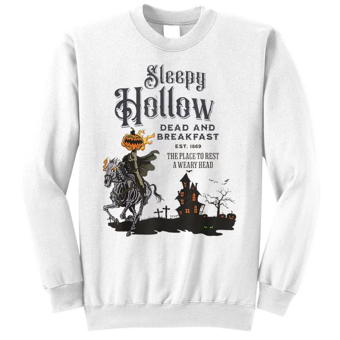 Sleepy Hollow Retro Vintage Headless Horseman Halloween Sweatshirt