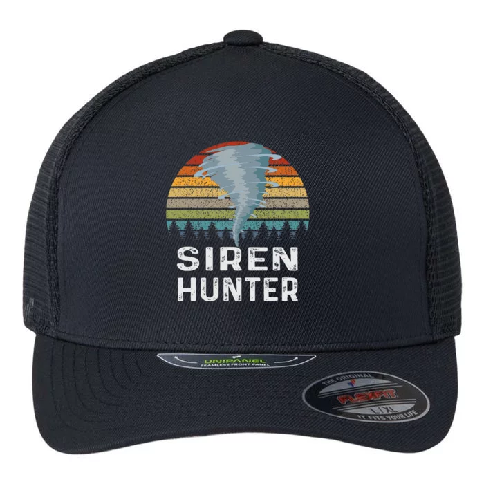 Siren Hunter Retro Tornado Chaser Flexfit Unipanel Trucker Cap