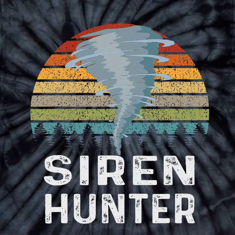 Siren Hunter Retro Tornado Chaser Tie-Dye T-Shirt