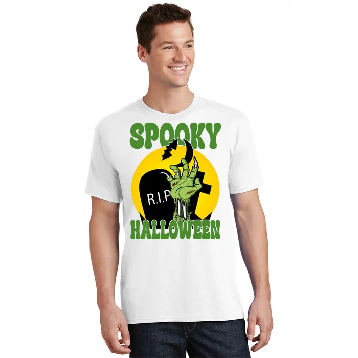 Spooky Halloween Rip Zombie T-Shirt