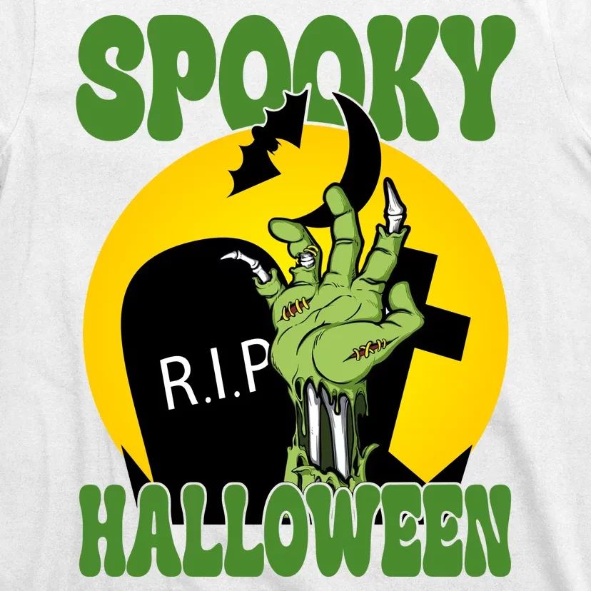 Spooky Halloween Rip Zombie T-Shirt