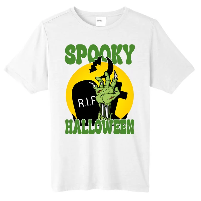 Spooky Halloween Rip Zombie ChromaSoft Performance T-Shirt