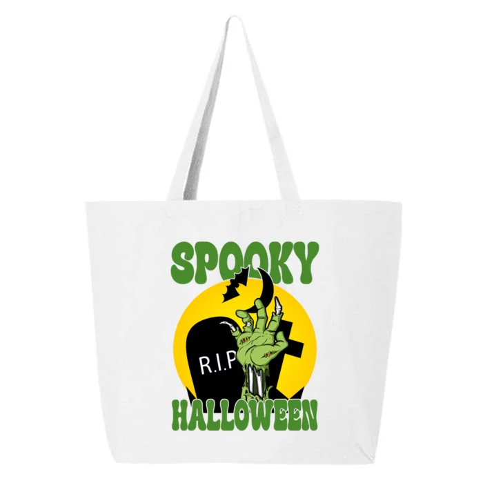 Spooky Halloween Rip Zombie 25L Jumbo Tote