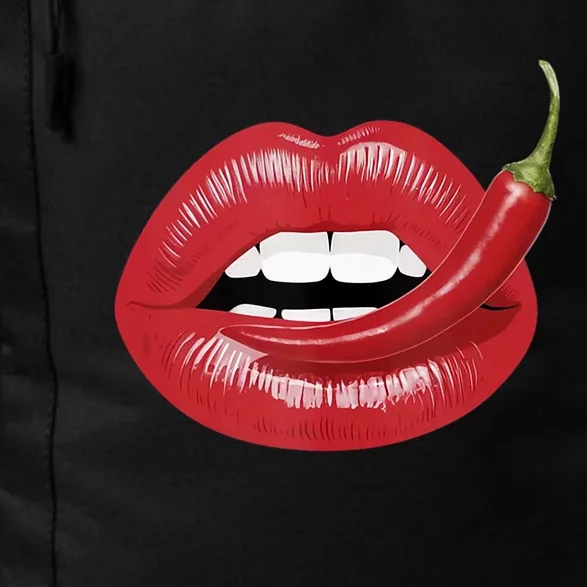 Sexy Hot Red Chili Pepper Lips Daily Commute Backpack