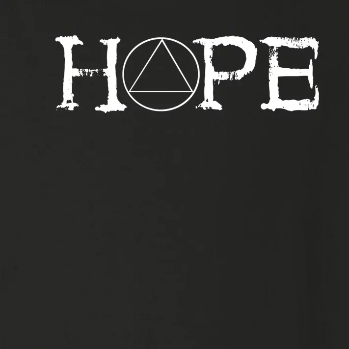 Sobriety Hope Recovery Alcoholic Sober Recover Aa Support Cool Gift Toddler Long Sleeve Shirt