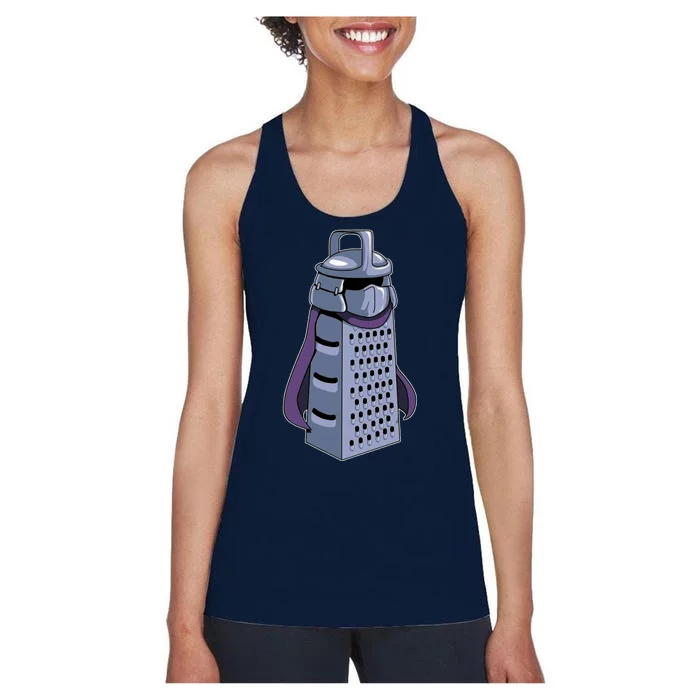 Shredder TMT Cartoon Women's Racerback Tank