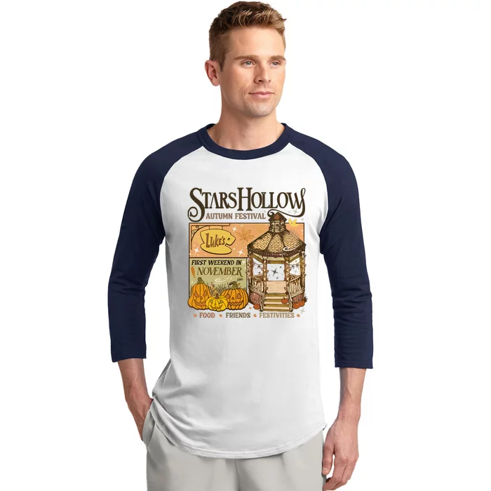 Stars Hollow Baseball Sleeve Shirt