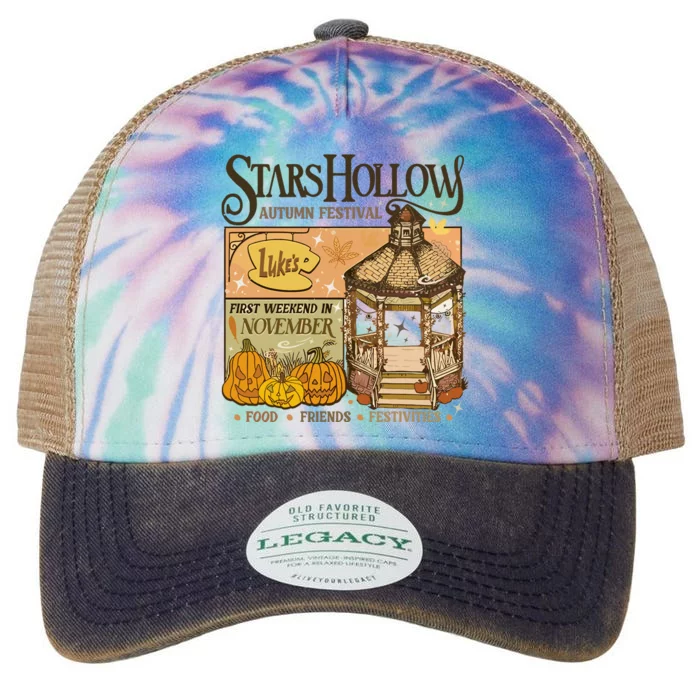 Stars Hollow Legacy Tie Dye Trucker Hat