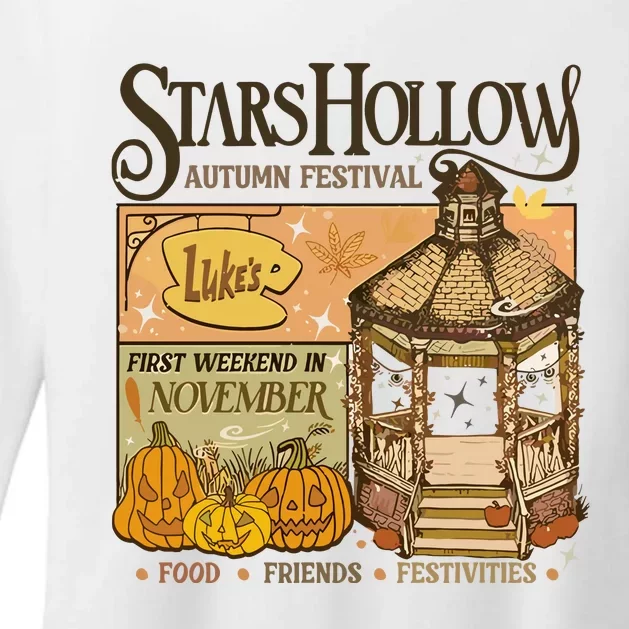 Stars Hollow Womens CVC Long Sleeve Shirt