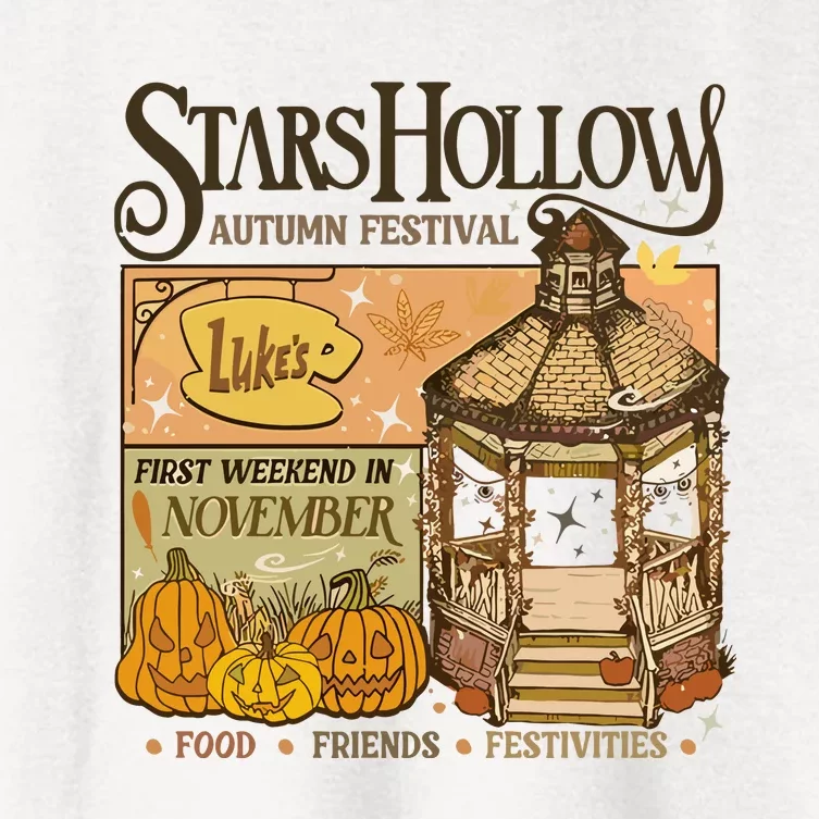 Stars Hollow Women's Crop Top Tee