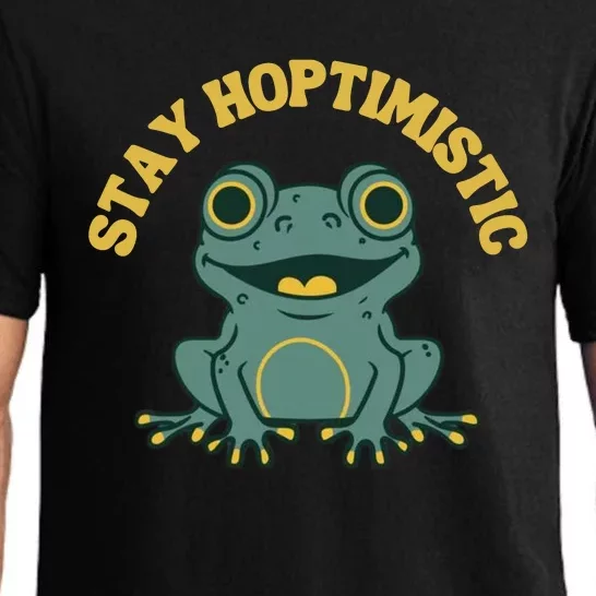 Stay Hoptimistic Pajama Set