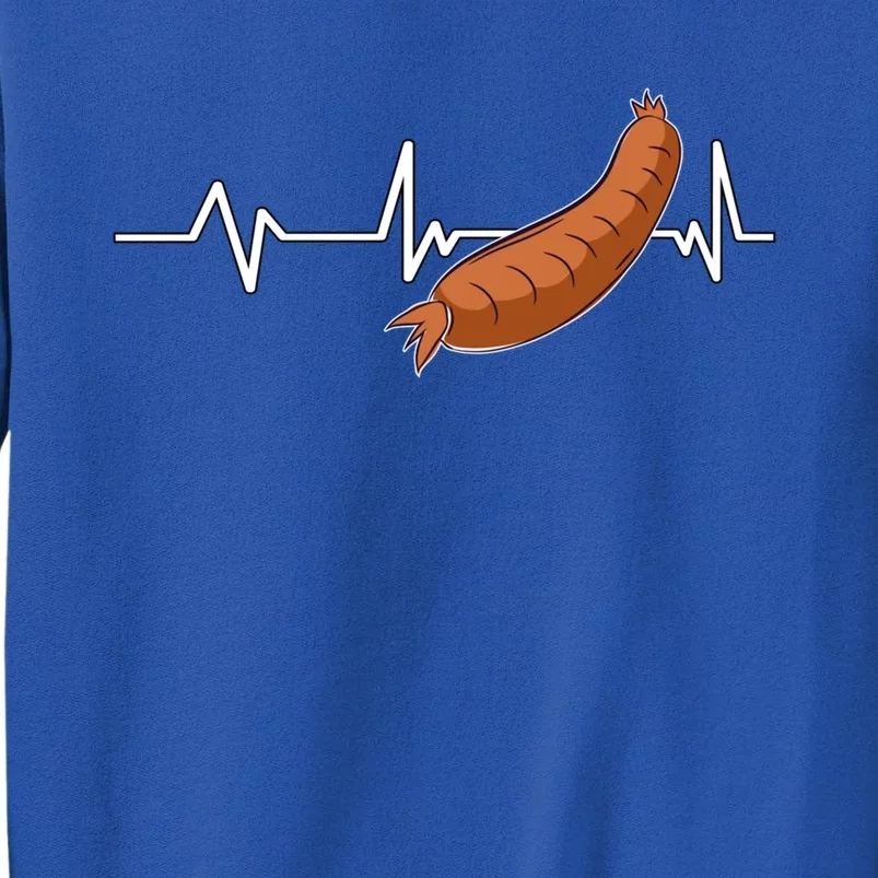 Sausage Heartbeat Sausage Gift Sausage Gift Sweatshirt