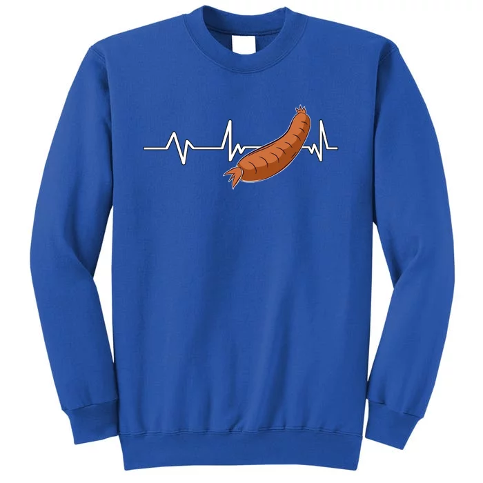 Sausage Heartbeat Sausage Gift Sausage Gift Sweatshirt