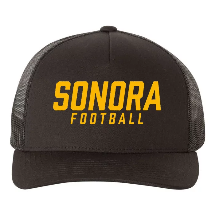 Sonora High School Football Team Yupoong Adult 5-Panel Trucker Hat