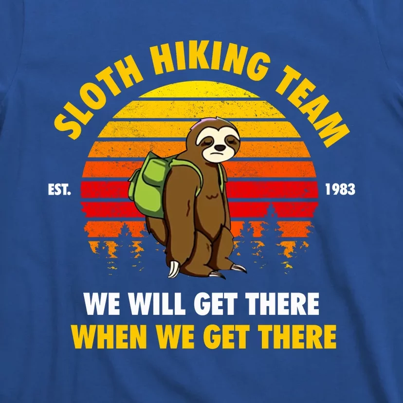 Sloth Hiking Sloth Hiking Team T-Shirt