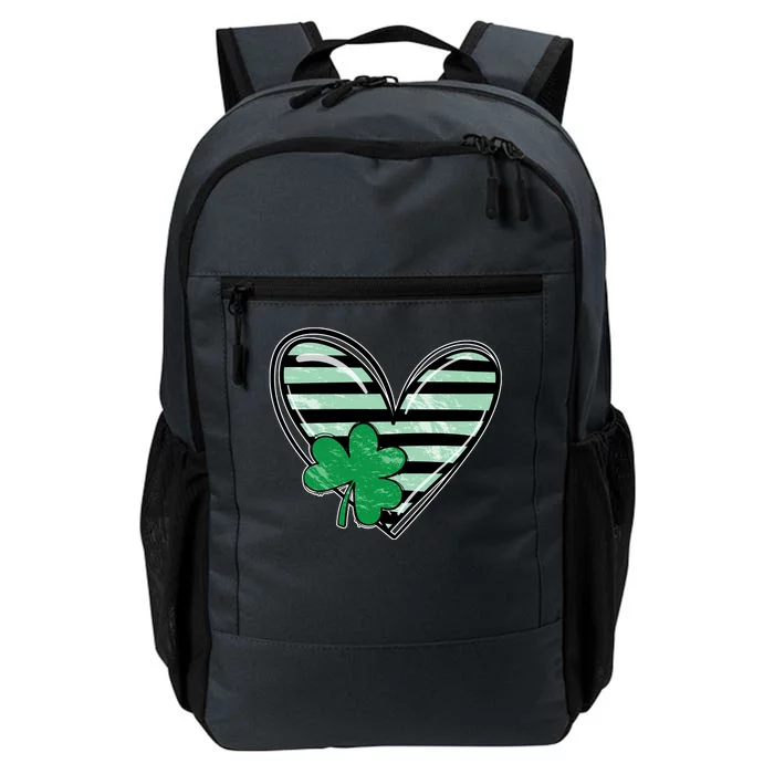 Shamrock Heart St Patrick Day Cute Daily Commute Backpack