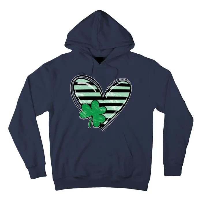 Shamrock Heart St Patrick Day Cute Hoodie