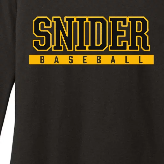 Snider High School Baseball Womens CVC Long Sleeve Shirt