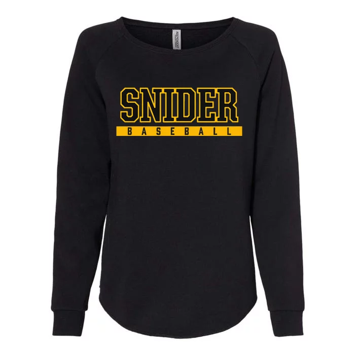 Snider High School Baseball Womens California Wash Sweatshirt