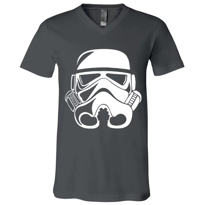 Stormtrooper Helmet V-Neck T-Shirt