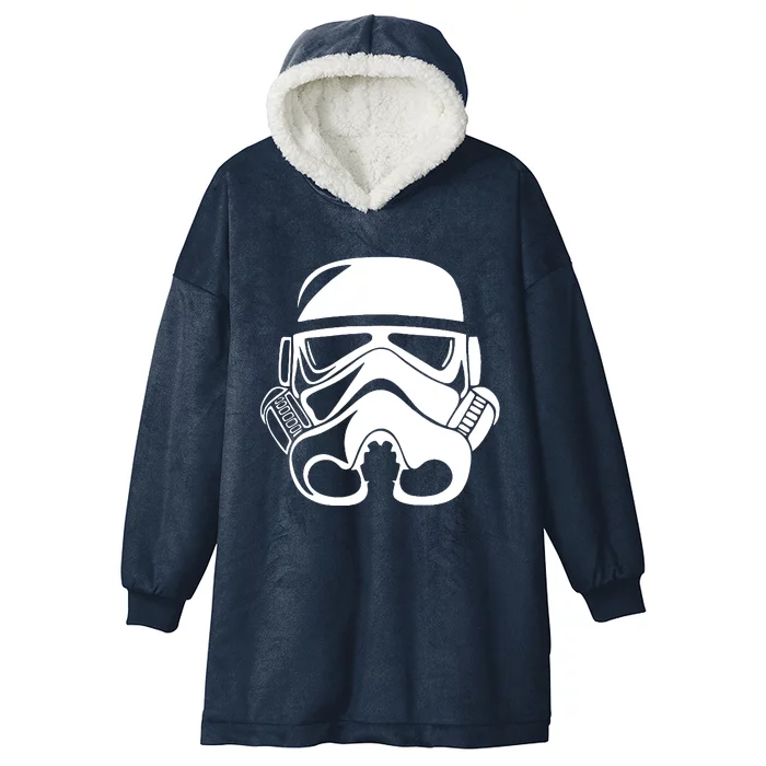 Stormtrooper Helmet Hooded Wearable Blanket