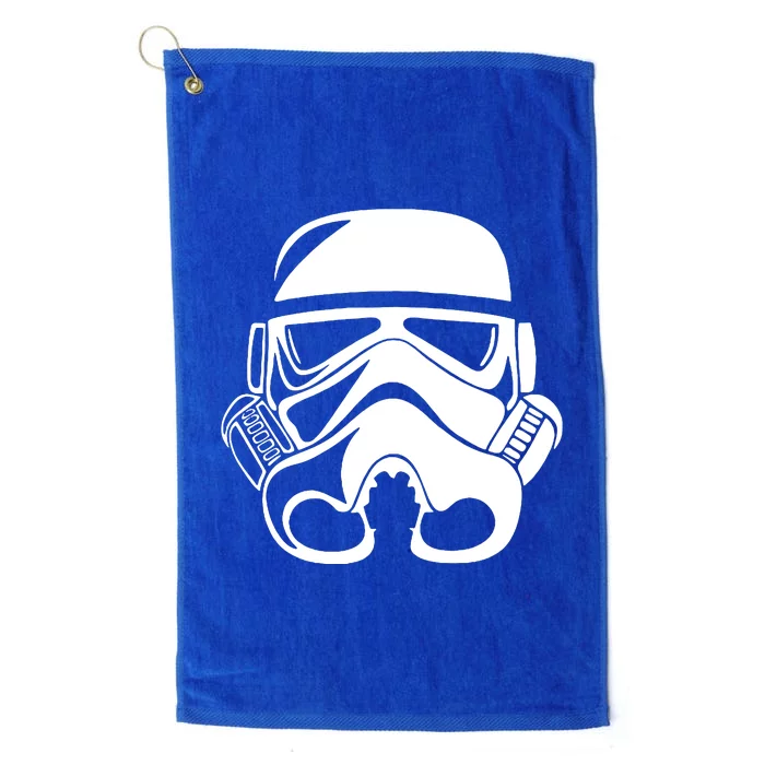 Stormtrooper Helmet Platinum Collection Golf Towel