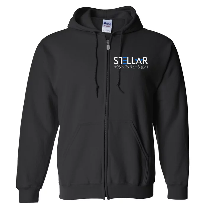 Stellar Housing Solutions Dual Light Logo Japanese Full Zip Hoodie