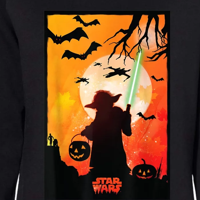 Silhouette Halloween Womens California Wash Sweatshirt