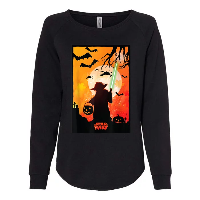 Silhouette Halloween Womens California Wash Sweatshirt