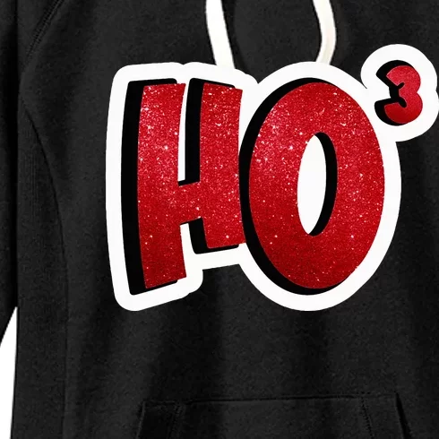 Santa Ho Shorthand Nerdy Engineer Christmas Red Ho3 Women's Fleece Hoodie